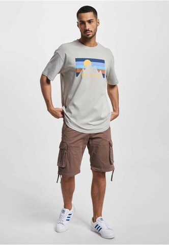 Just Rhyse Shirt 'Mountainside' in Grijs