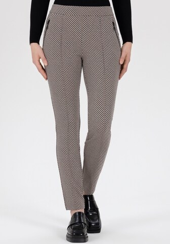 STEHMANN Slim fit Trousers in Beige