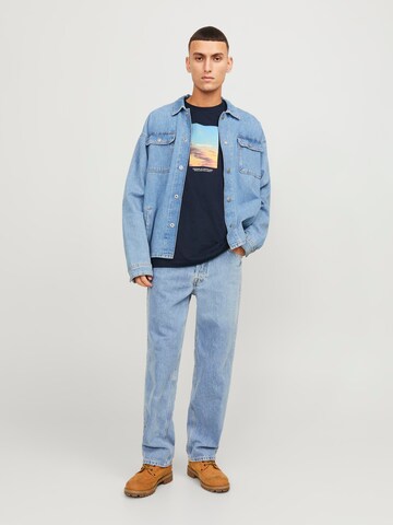 JACK & JONES Shirt 'Vesterbro' in Blau