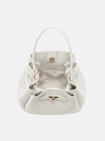 Borsa a mano di Kassandra in bianco