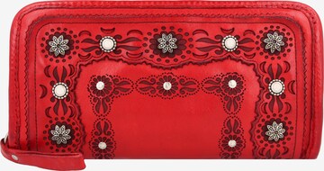 Campomaggi Wallet in Red: front