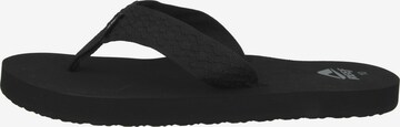 REEF T-Bar Sandals 'Smoothy' in Black