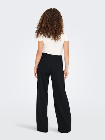 Only Tall Loosefit Broek 'BLAKY' in Zwart