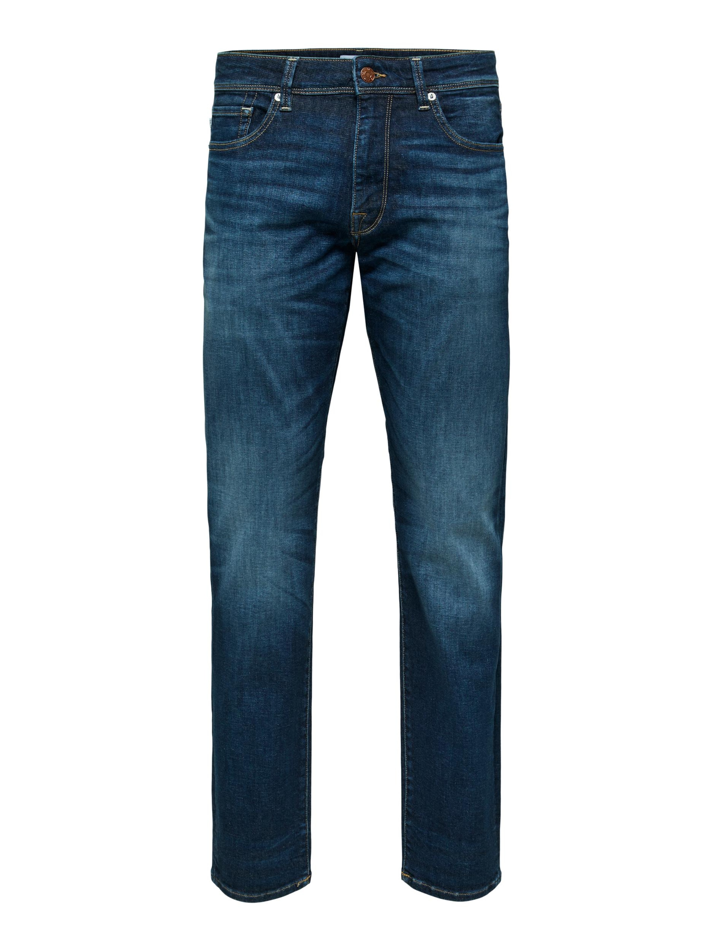 regular Jeans 'Scott' di SELECTED in blu: frontale