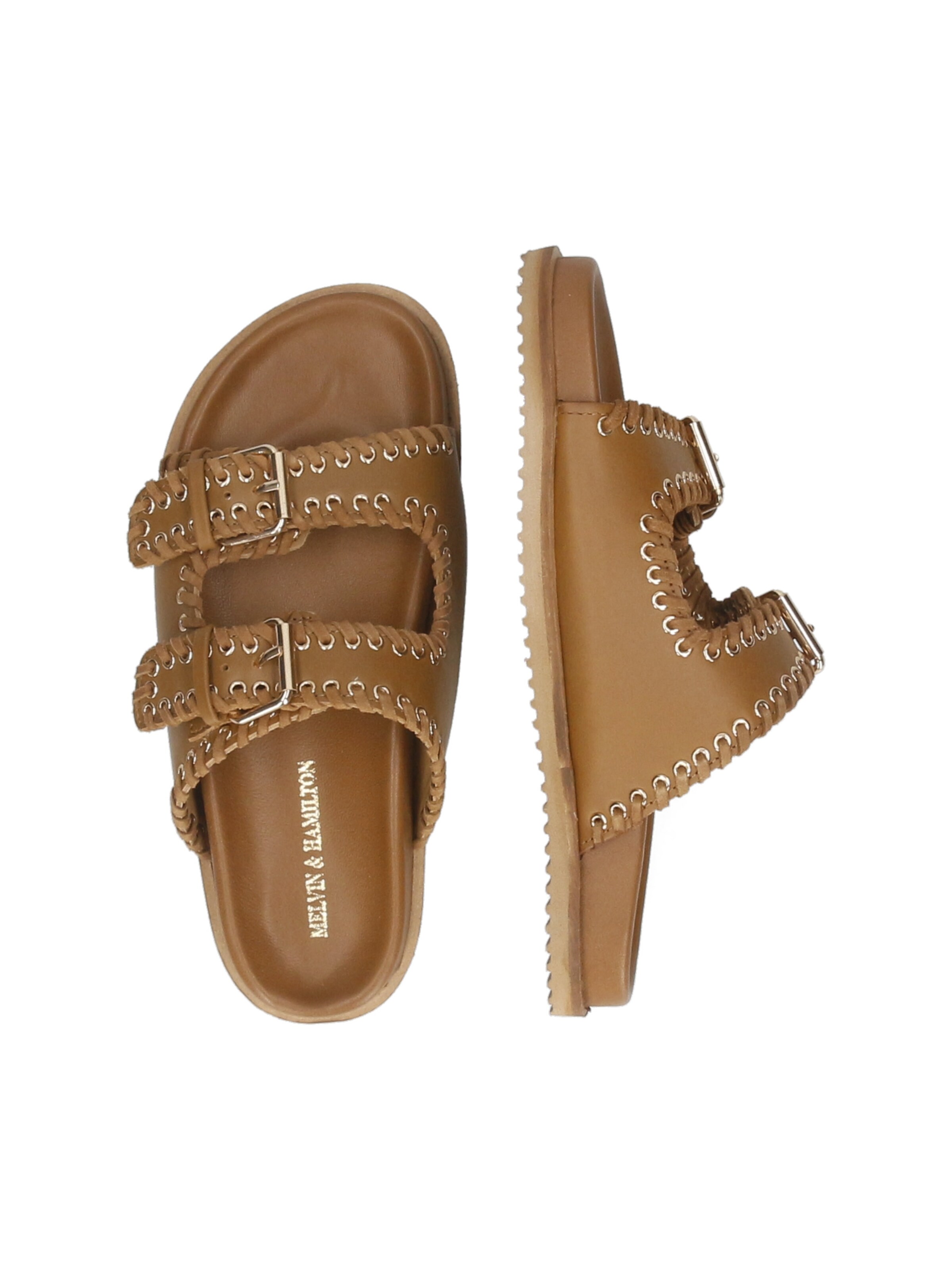 MELVIN & HAMILTON Mules 'Eve 1' in Brown