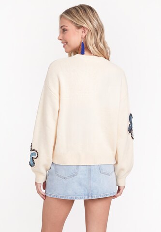 IZIA - Jersey en beige