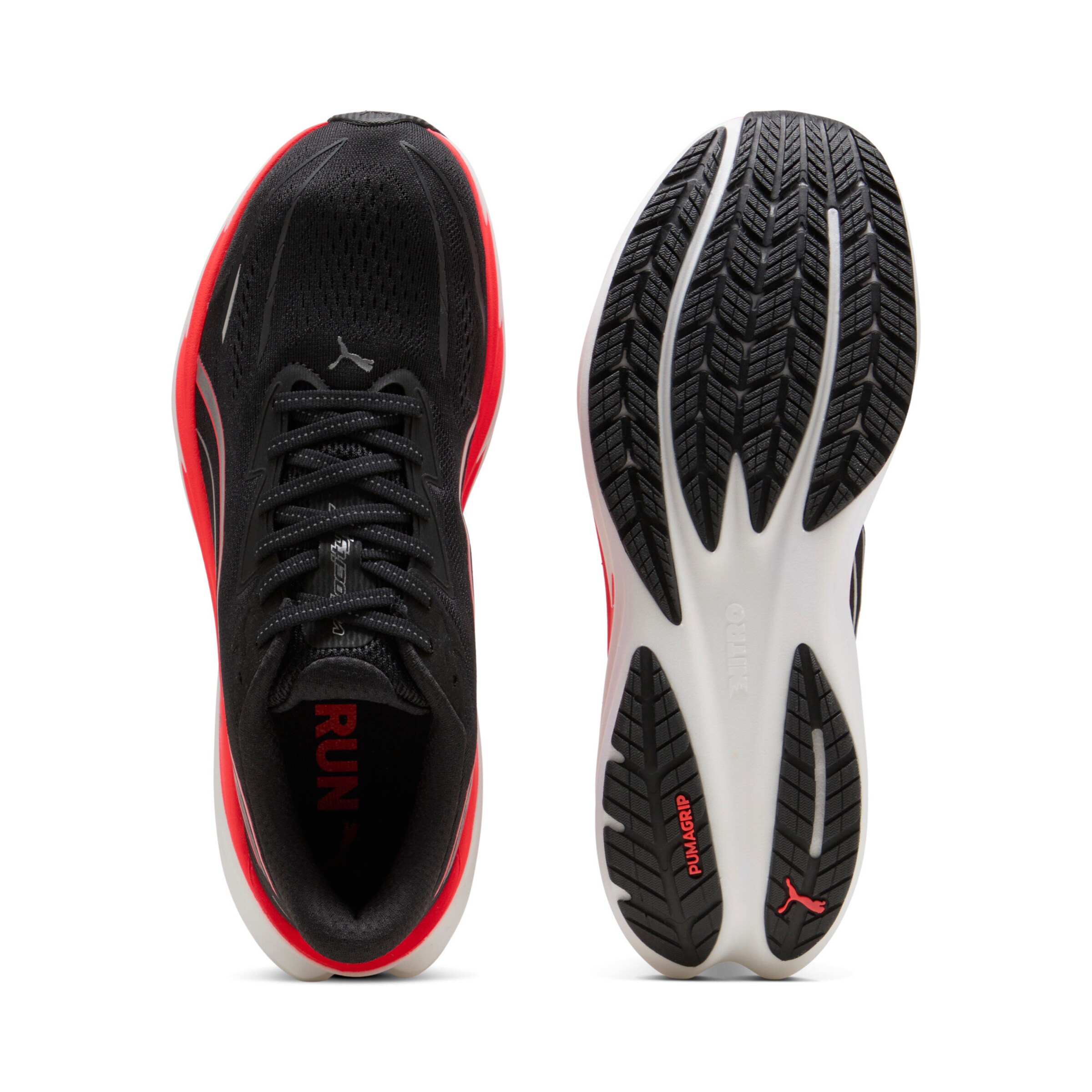PUMA Laufschuh 'Velocity NITRO 5' in Schwarz