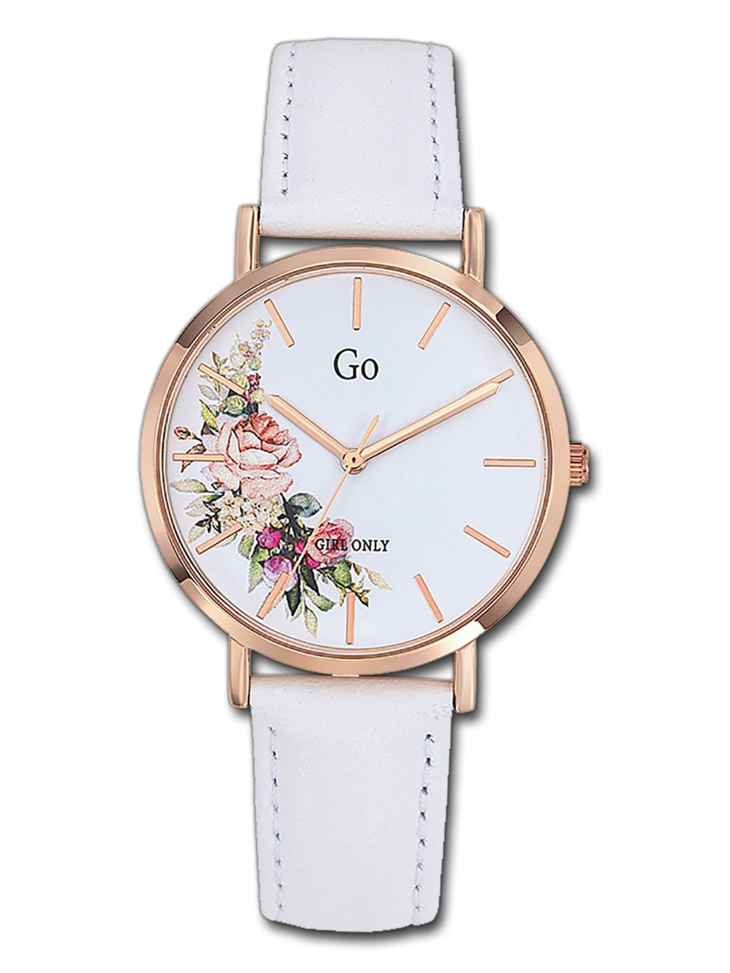 GO GirlOnly Analoog horloge in Wit: voorkant