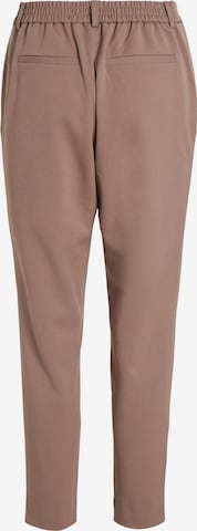 VILA - Slimfit Pantalón plisado 'Varone' en marrón