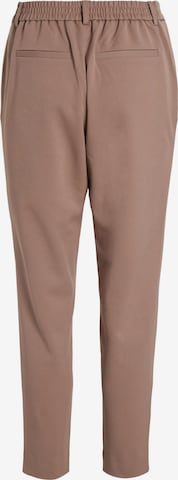 VILA Slimfit Hose 'Varone' in Braun