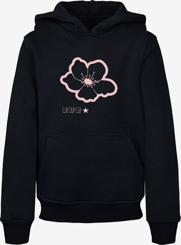 F4NT4STIC Sweatshirt 'Kirschblüten Japan' in Schwarz: predná strana