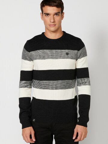 KOROSHI - Pullover em preto: frente