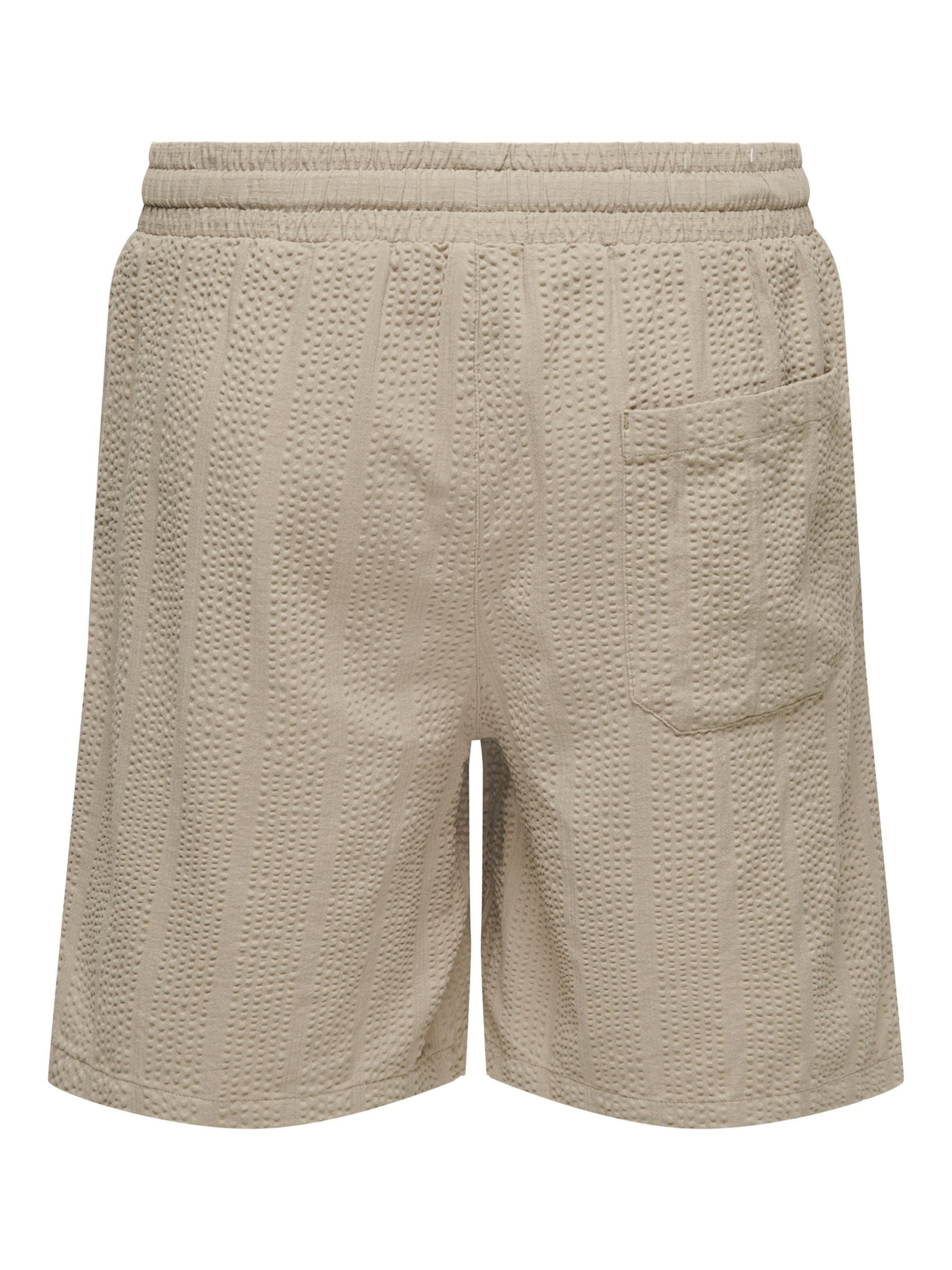 Regular Pantalon 'ONSCruz' Only & Sons en beige