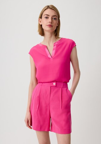 COMMA Bluse in Pink: Vorderseite