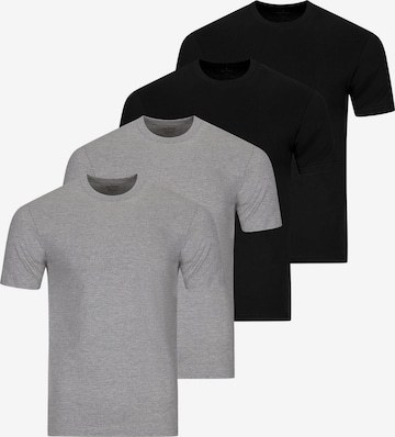 Ragman Onderhemd 'Basic' in Grijs: voorkant