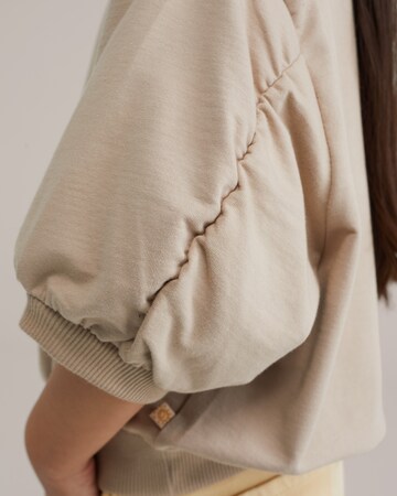 WE Fashion Sweatshirt in Beige