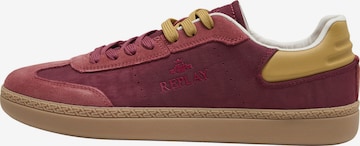 Baskets basses 'Pyper' REPLAY en rouge : devant