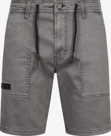 INDICODE JEANS Regular Pants 'Diago' in Grey: front