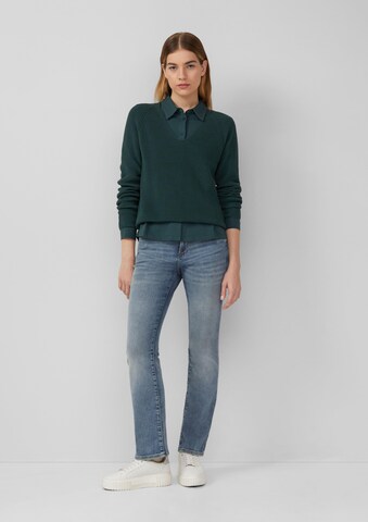 s.Oliver Sweater in Green: front