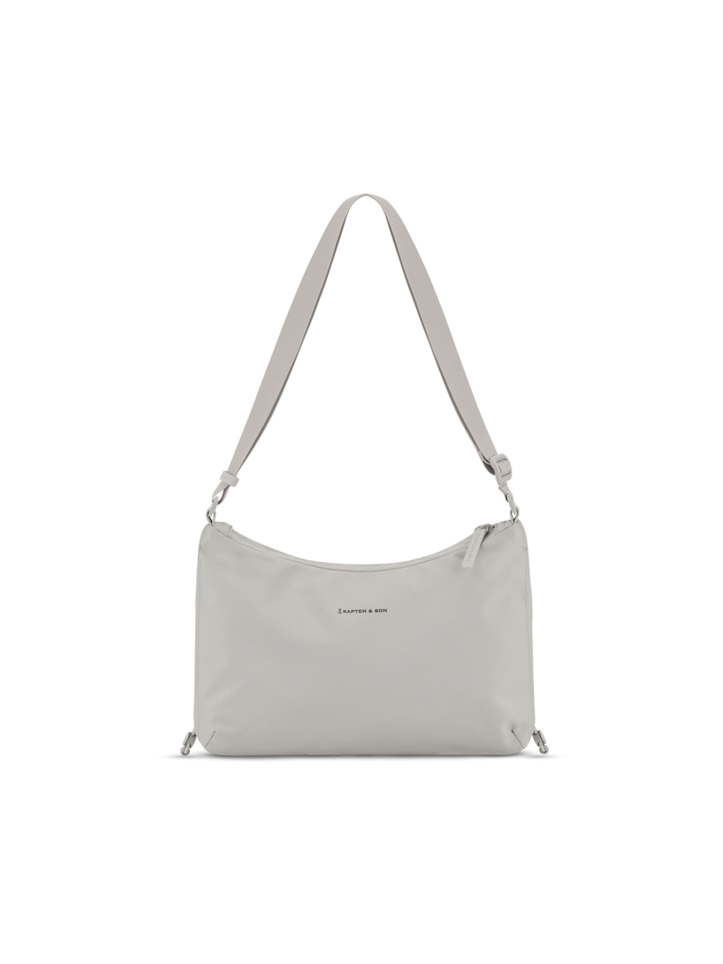 Kapten & Son Crossbody Bag 'Skara Small' in Grey: front