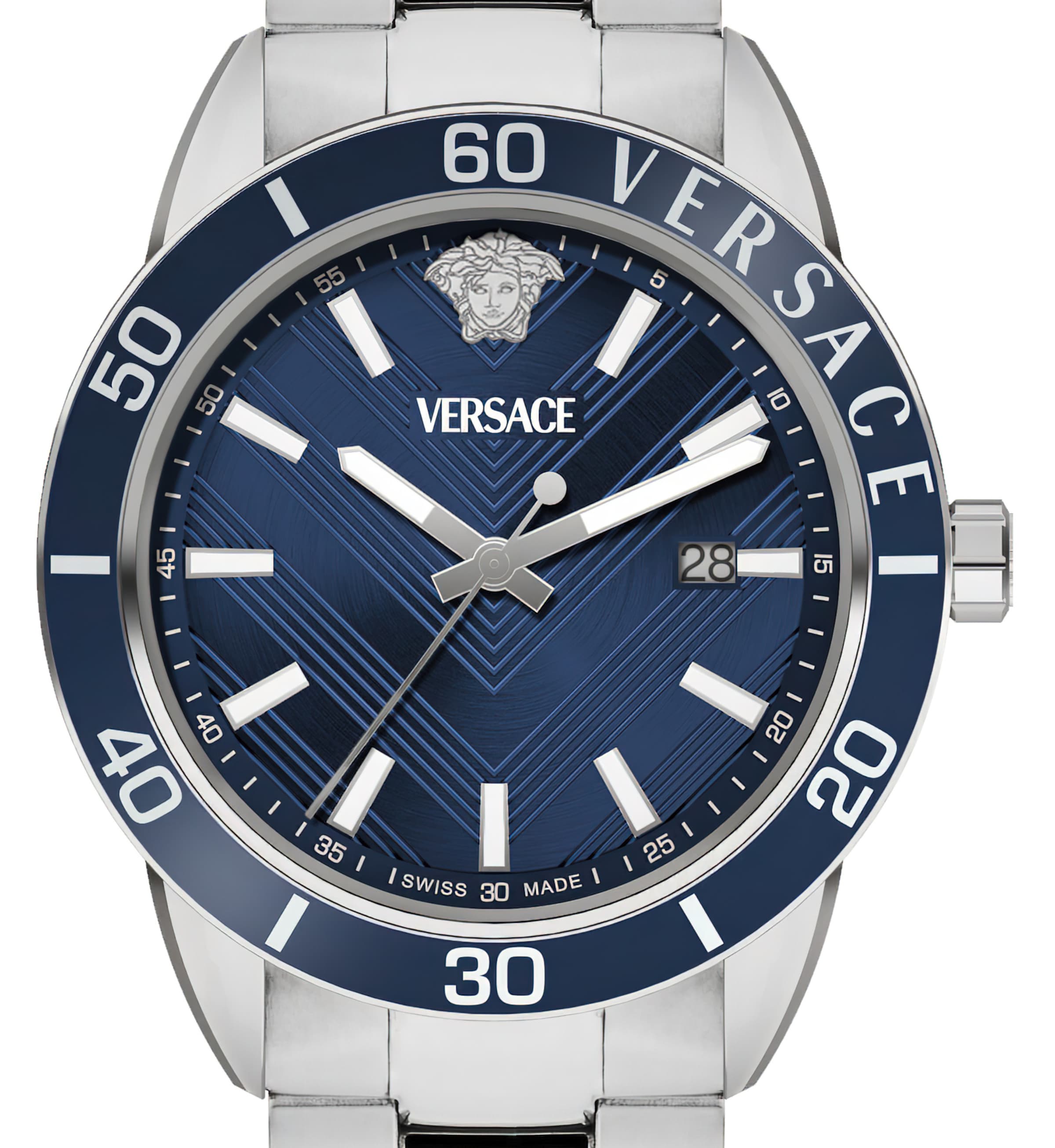 VERSACE Analog Watch in Blue