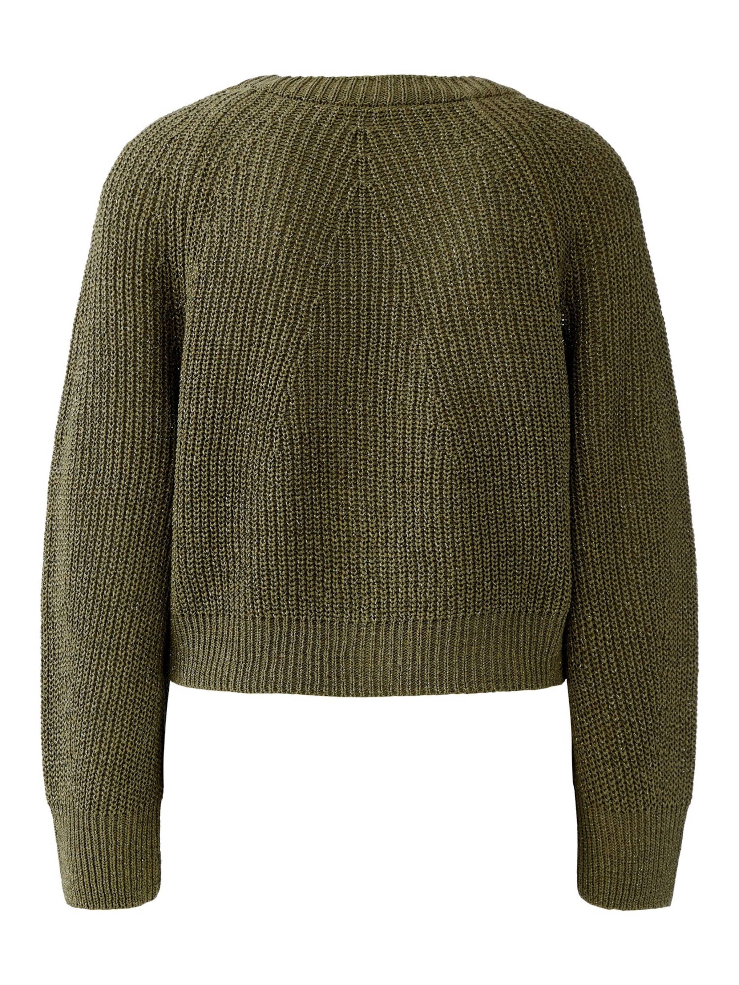 OUI Knit Cardigan in Green