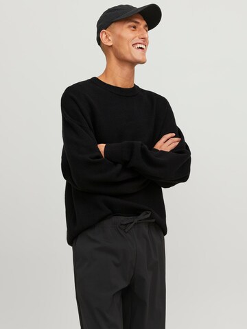 JACK & JONES Sweater 'Ray' in Black: front