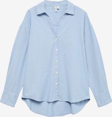 VERO MODA Bluza 'VMNORMA' | modra barva: sprednja stran