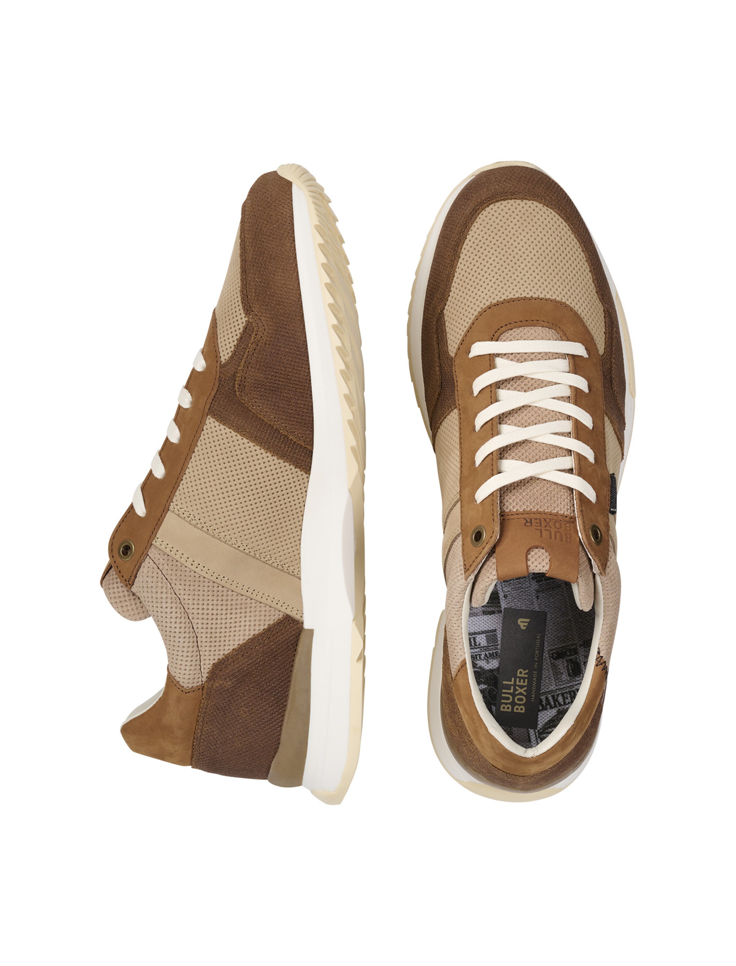 Baskets basses 'Ralph Runner' BULLBOXER en beige