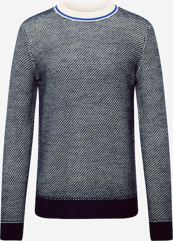 Pull-over TOM TAILOR en bleu : devant