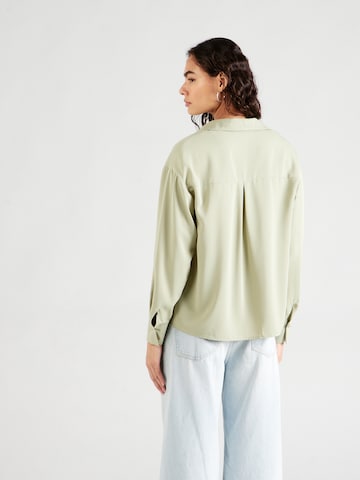 PIECES Blouse 'FRANAN' in Green