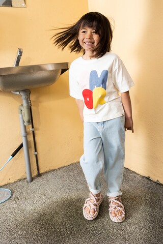 T-Shirt Noppies en blanc