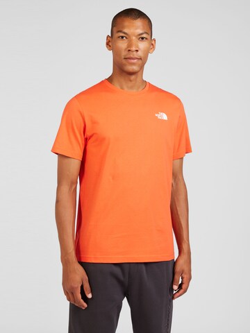 THE NORTH FACE T-shirt 'REDBOX' i orange