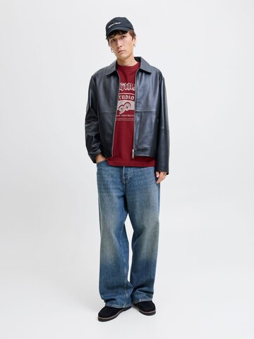 JACK & JONES Shirt 'JORMEADOWS' in Rood