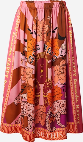 Fustă 'Heart Soul' de la miss goodlife pe roz: față