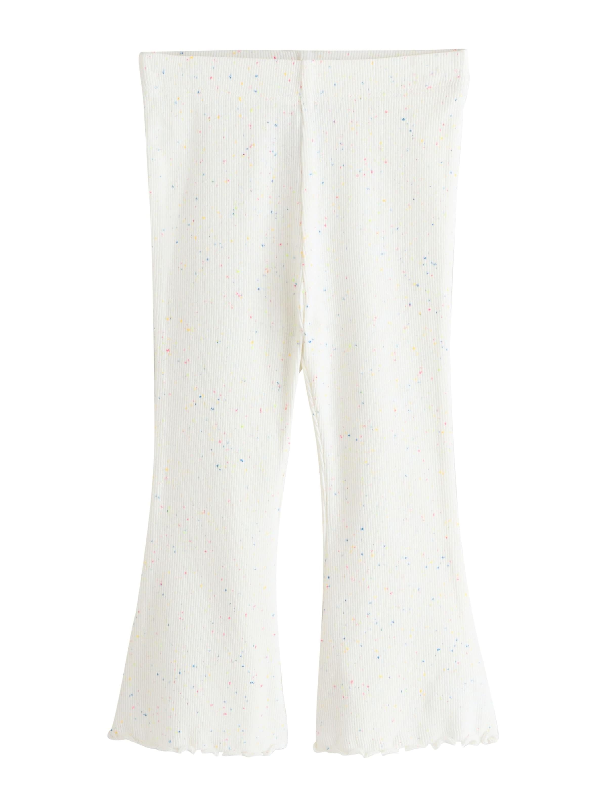 Next Flared Leggings in Beige: voorkant