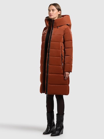 khujo Winter coat 'Jilias6' in Brown