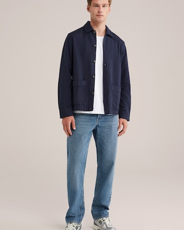 WE Fashion Regular Jeans in Blau: Vorderseite