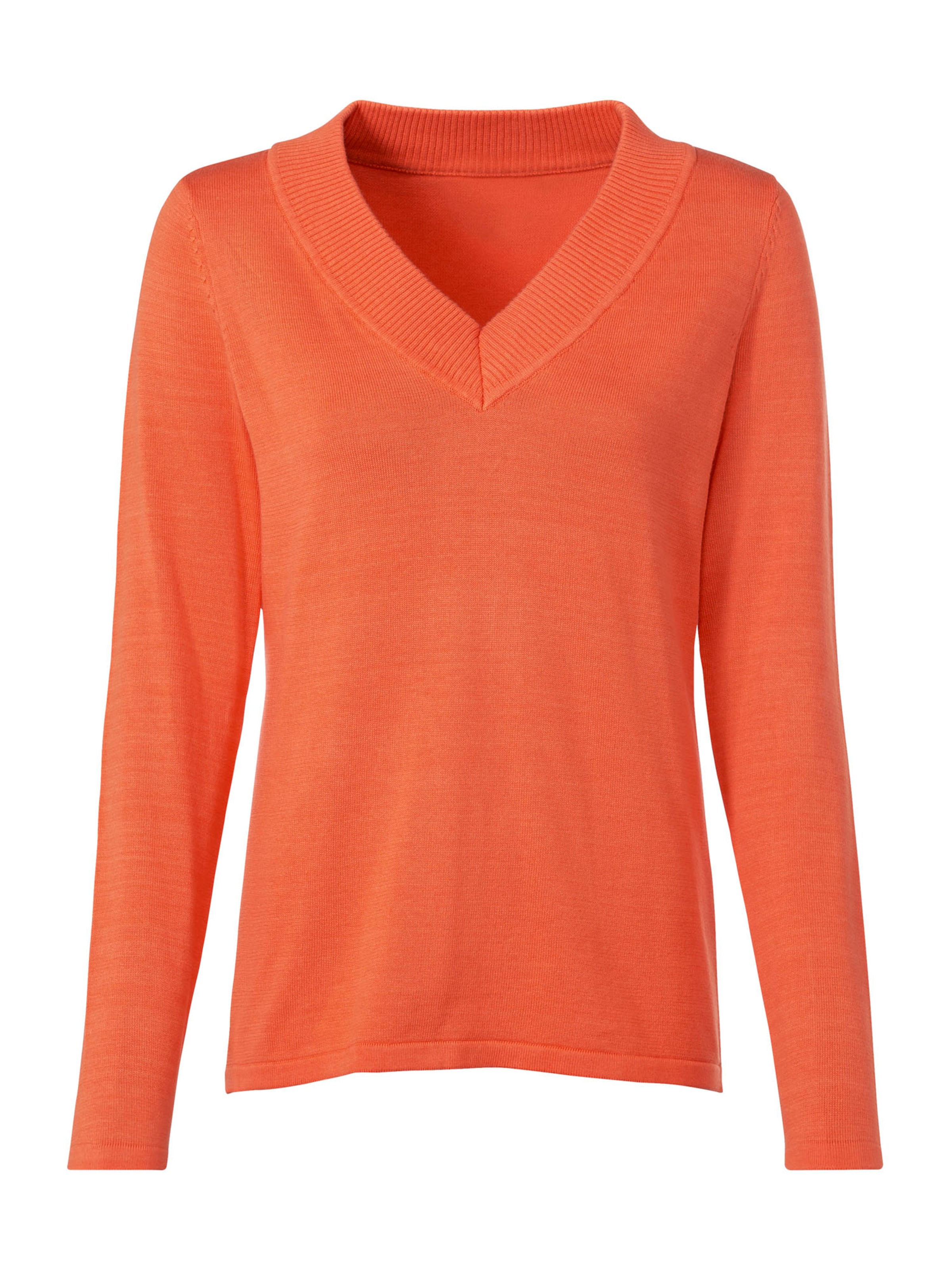heine Sweater in Neon Orange ABOUT YOU