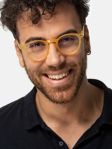 TWIG Concept Milano Glasses 'Watson BlueLight' in Yellow