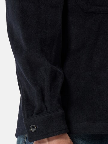 CASH-MERE.CH Regular fit Overhemd in Blauw