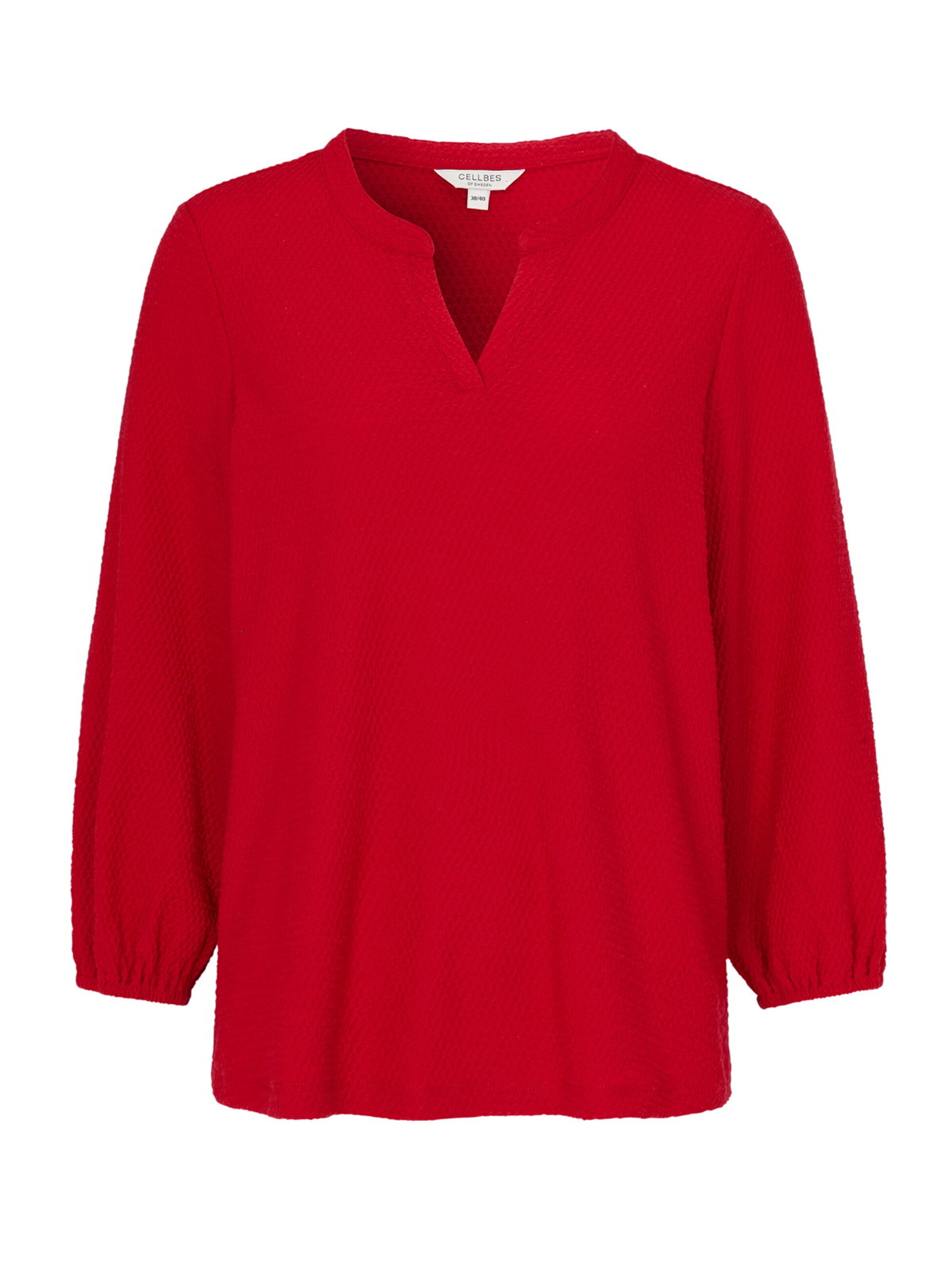 Cellbes of Sweden Top in Red: front
