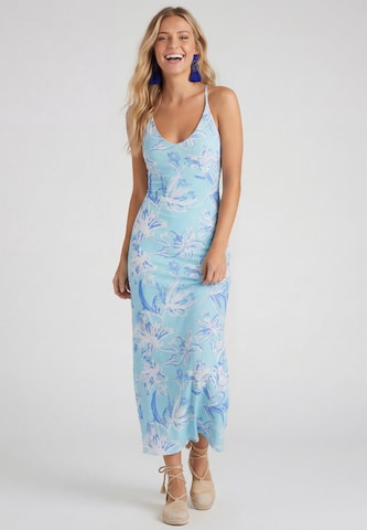 IZIA Dress in Blue: front