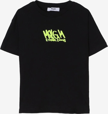 MSGM Shirt 'T-shirt nera per bambino' in Schwarz: Vorderseite