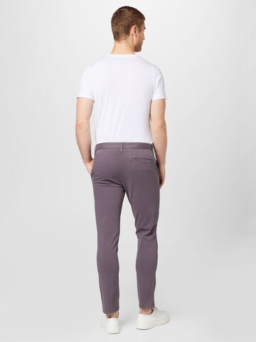 BURTON MENSWEAR LONDON Slimfit Chino hlače | siva barva