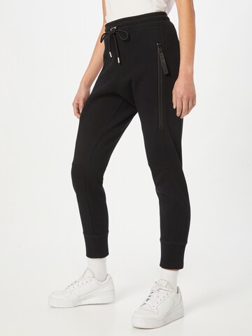 REPLAY Regular Pants in Black: front