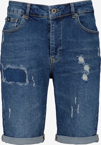Regular Jeans 'MorganAK' de la Alife and Kickin pe albastru: față