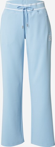 Juicy Couture Sport - Loosefit Calças de desporto em azul: frente