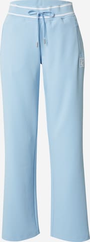 Loosefit Pantalon de sport Juicy Couture Sport en bleu : devant