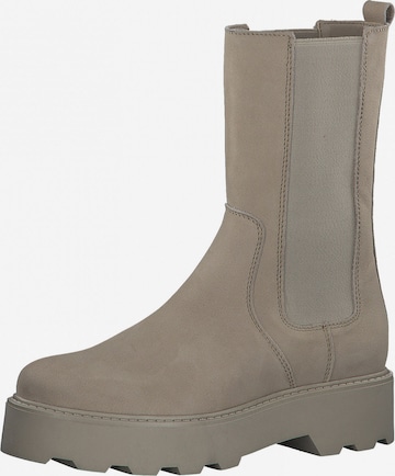 s.Oliver Chelsea Boots in Beige: front